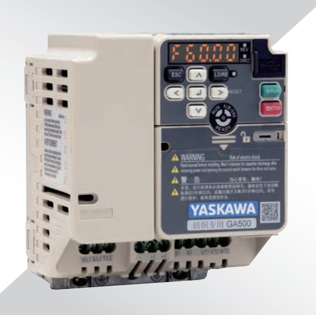 YASKAWA Special For Textile GA500 Inverter 400V(three phase) 0.2kW CIMR-GA50B4001ABBA-CAAASA