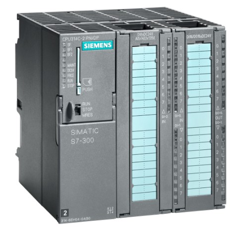 Siemens PLC  S7-300 CPU Compact  6ES7314-6EH04-0AB0